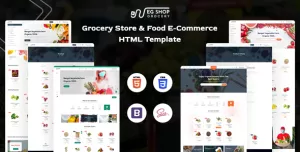 EG Shop - Grocery Store eCommerce HTML Template