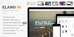 Elano - Multi-Purpose Business & Ecommerce WordPress Theme