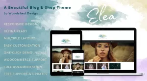 Elea - Elegant Blog and Shop Theme for WordPress - Themes ...