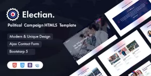Electian - Political Campaign HTML5 Template