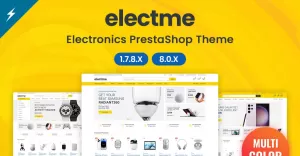 Electme - Electronics PrestaShop Theme - TemplateMonster