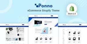 Electronic Stores Shopify Theme - Ponno