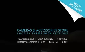 Electronics Store Responsive Shopify Theme - TemplateMonster