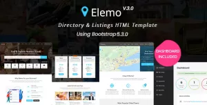 Elemo - Directory Listings HTML5 Template