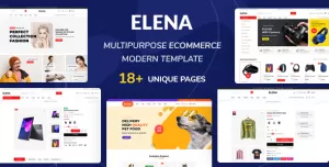 Elena - Multipurpose Ecommerce Figma Template