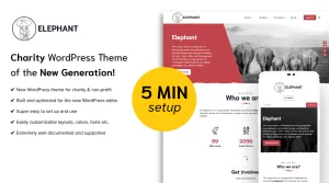Elephant - Charity and Non-Profit WordPress Theme - Themes ...