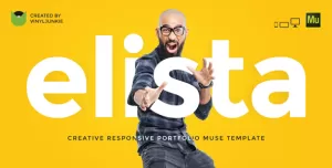Elista - Responsive Creative Portfolio Muse Template