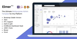 Elmer - Multipurpose Bootstrap Admin Dashboard Template + UI Kit