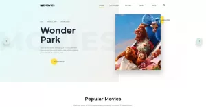 EMovies - Movie Streaming Website Template - TemplateMonster