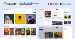 ENJOY - Game Store WooCommerce Theme - TemplateMonster