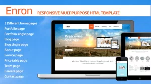 Enron - Responsive Multipurpose HTML Template - Themes ...