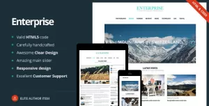 Enterprise - Responsive Magazine, News, Blog
