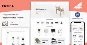 Entiqa Store - Multipurpose BigCommerce Theme powered by Stencil