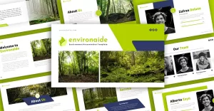 Environaide - Environment Multipurpose PowerPoint Presentation Template