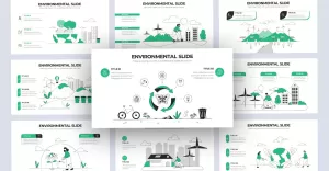 Environmental Vector Infographic PowerPoint Template