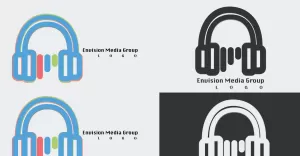 Envision Media Group Logo Template For All Media Partners