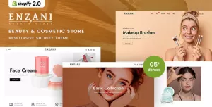 Enzani - Beauty & Cosmetics Responsive Shopify Theme