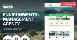 Epa Green - Environmental Responsive WordPress Theme
