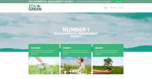 Epa Green Lite - Environmental Responsive WordPress Theme