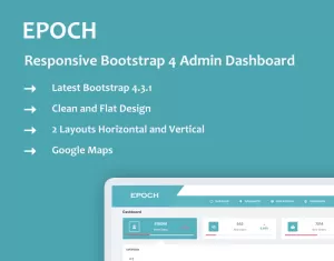 Epoch - Responsive Bootstrap 4 Admin Template