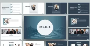 Ernalia Creative Company Presentation PowerPoint template