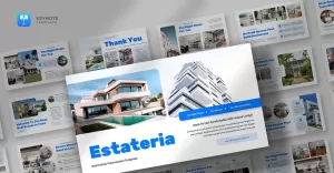 Estateria - Real Estate Keynote Template - TemplateMonster