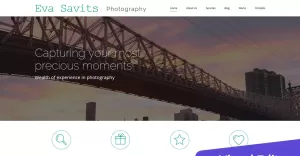 Eva Savits - Photo Portfolio Photo Gallery Website Powered by MotoCMS 3 Website Builder
