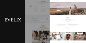 Evelix - Wedding Agency WordPress Theme