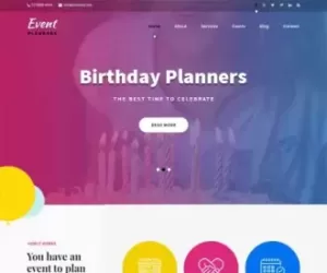 Event Agency WordPress theme any type events management campaigns