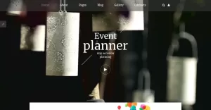 Event Planner Responsive Joomla Template - TemplateMonster