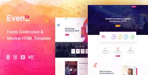 Eventa - Conference & Event HTML Template