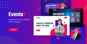 Eventa7 - Event Conference HTML Template