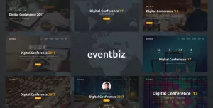 Eventbiz - Event, Conference and Seminar Website Template