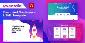 Eventdia - Event and Conference HTML Template