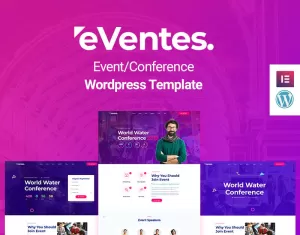 Eventes - Conference and Event WordPress Theme