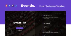 Eventio — Event & Conference Multi-Purpose Template