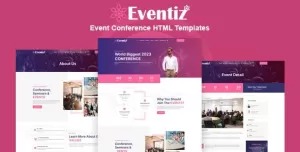 Eventiz - Event Conference HTML Templates