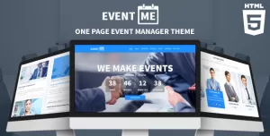 EventMe - Responsive Conference Landing Page