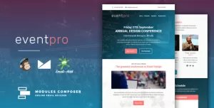 EventPro - Responsive Email for Events & Conferences