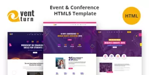 Eventturn - Event and Conference HTML5 Template