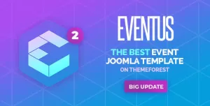 Eventus - Responsive Event Joomla Template