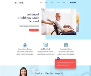Evomind - Home Healthcare Services Elementor Template Kit