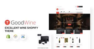 Excellent Wine Store Shopify Theme