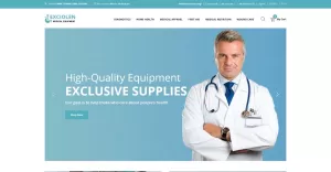 Exciolen - Medical Equipment Store OpenCart Template