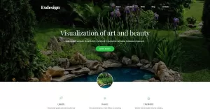 Exdesign - Exterior Design Multipage Creative Joomla Template