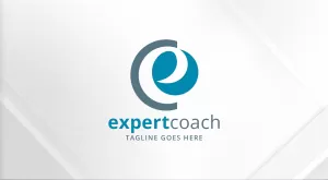 Expert - Coach - Letters E/ EC /CE Logo - Logos & Graphics