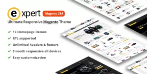 Expert Premium Responsive Magento 2  RTL supported