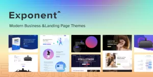 Exponent - Modern Multi-Purpose Business WordPress theme