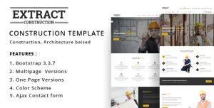 Extract - Construction and Business Template