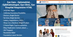 EyeLove - Optometrist & Eye Care HTML Template